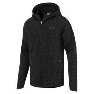 Evostripe Hoody Cotton Black